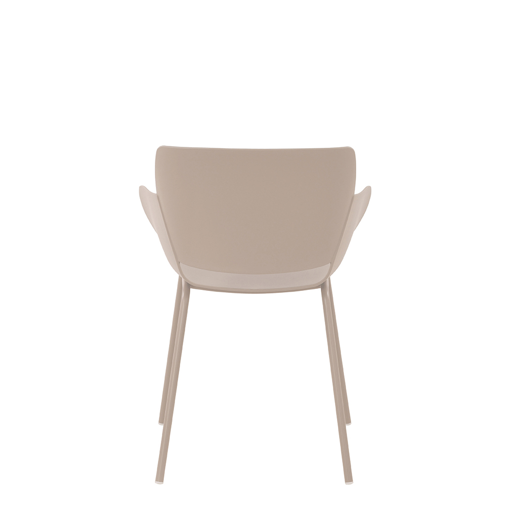 Outdoorstuhl FOMA-F863 Light-Grey hinten