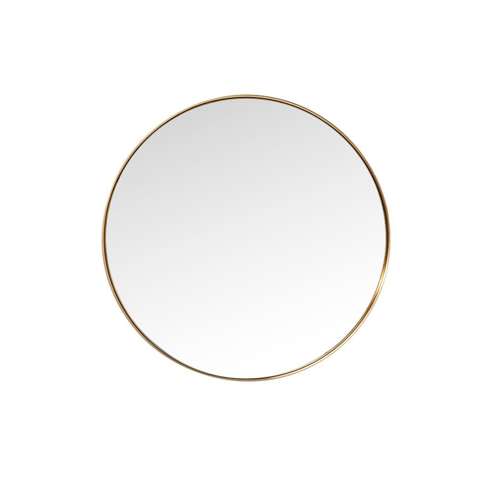 82718-Kopie_1000px Wandspiegel Curve Round Brass Ø100cm