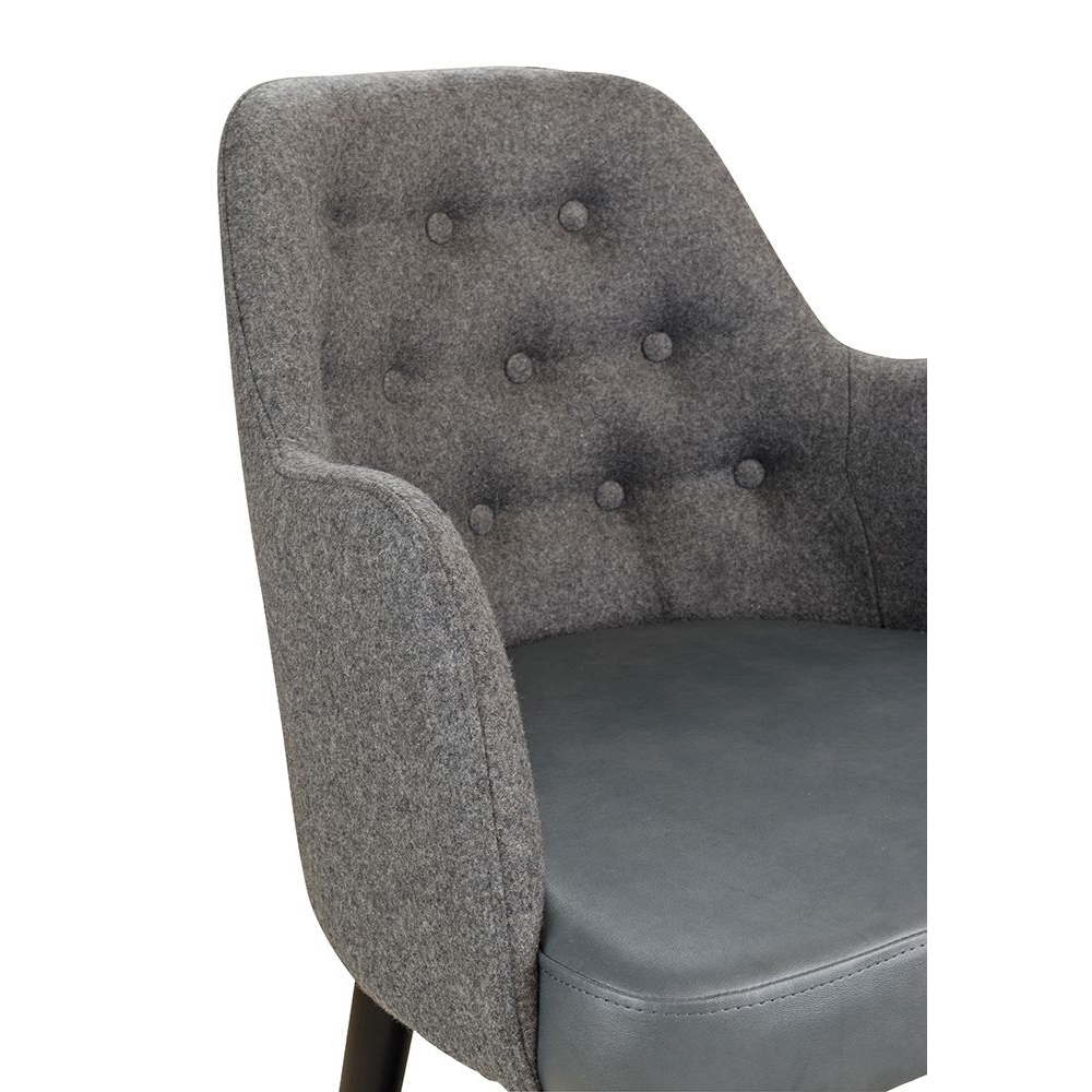 Beizton: Schwarz | Bezug Sitz A1974 | Bezug Rücken: A2082: