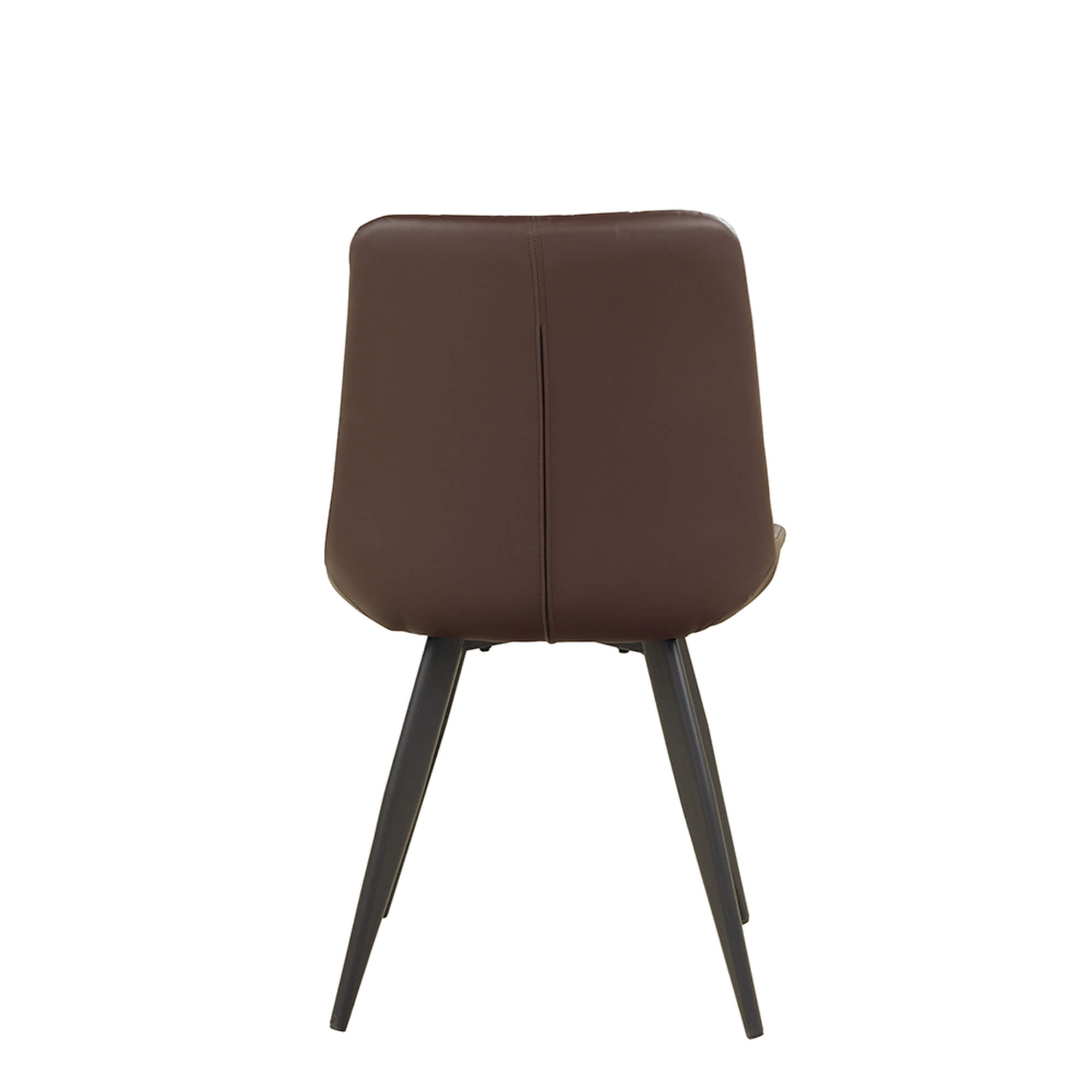Rombo-braun_hinten_1000px Polsterstuhl Rombo Brown