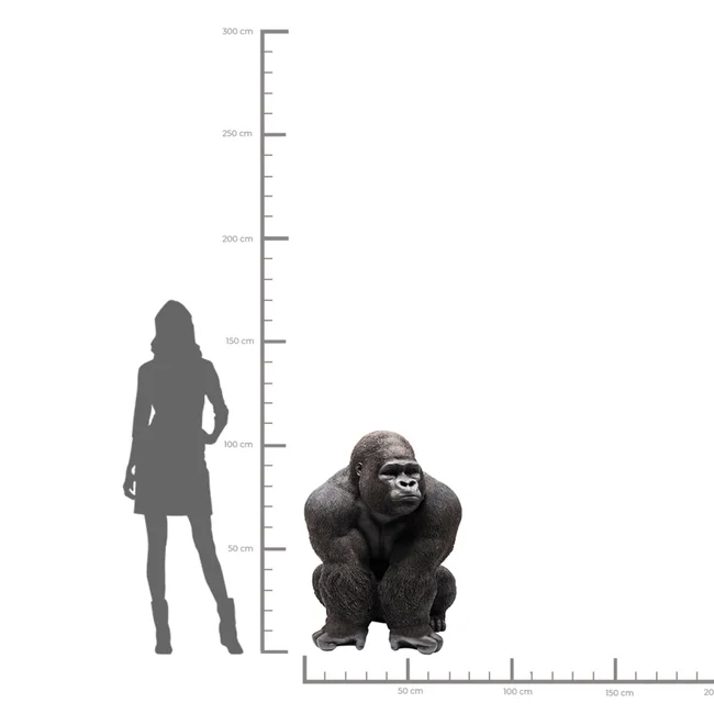 Deko-Figur_Monkey-Gorilla-Front-XXL_3