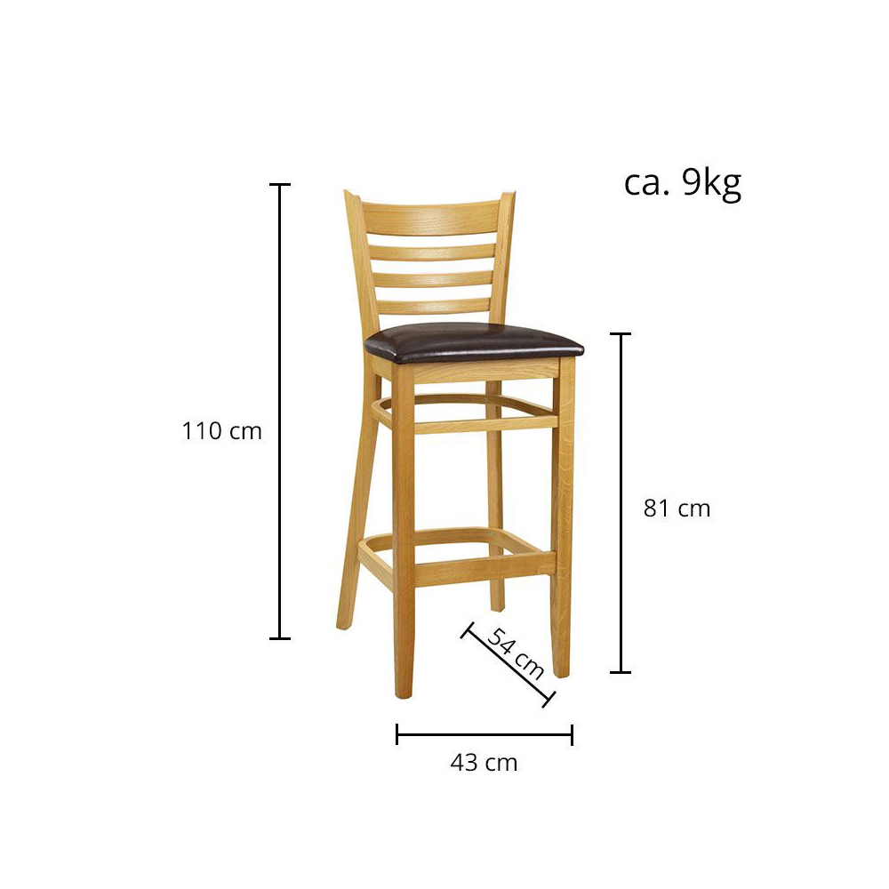 Barhocker Hera Bar P Eiche Maße Barhocker Hera Bar P Eiche Maße