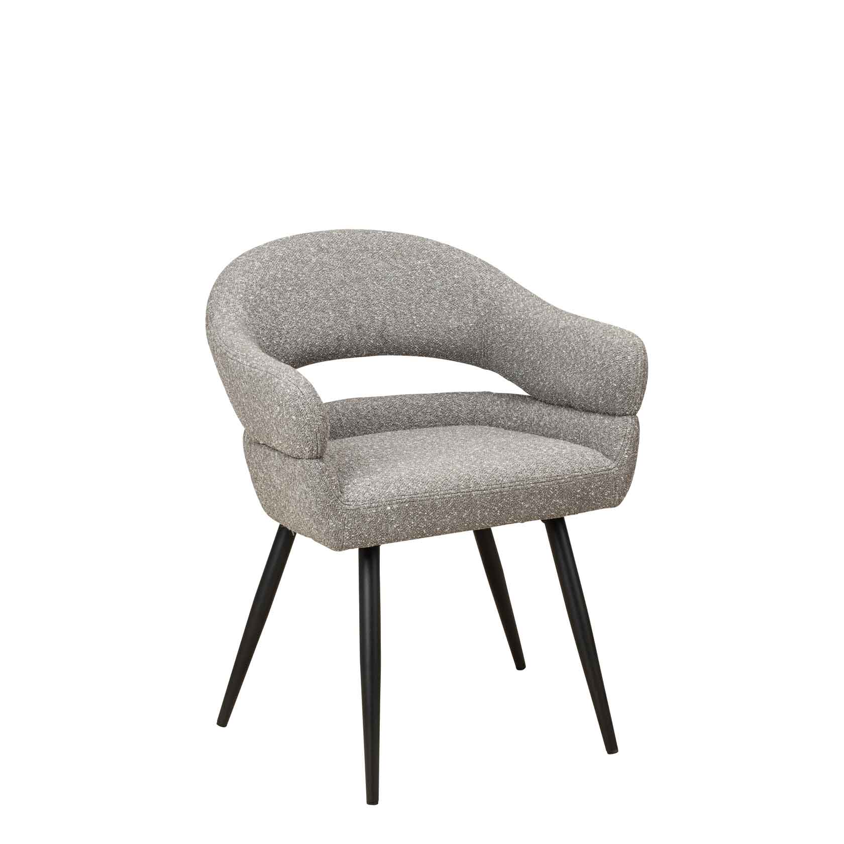 indoorstuehle_gastronomie_livorno_rho802_vorderansicht Livorno RHO 802 Indoorstuhl mit Armlehnen und Vollpolsterung – Vorderansicht