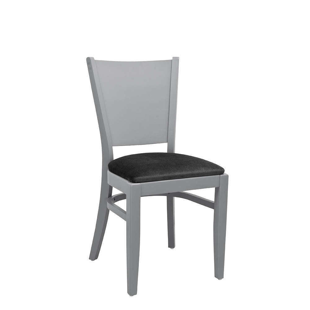 Holzstuhl Saravo-P Grau