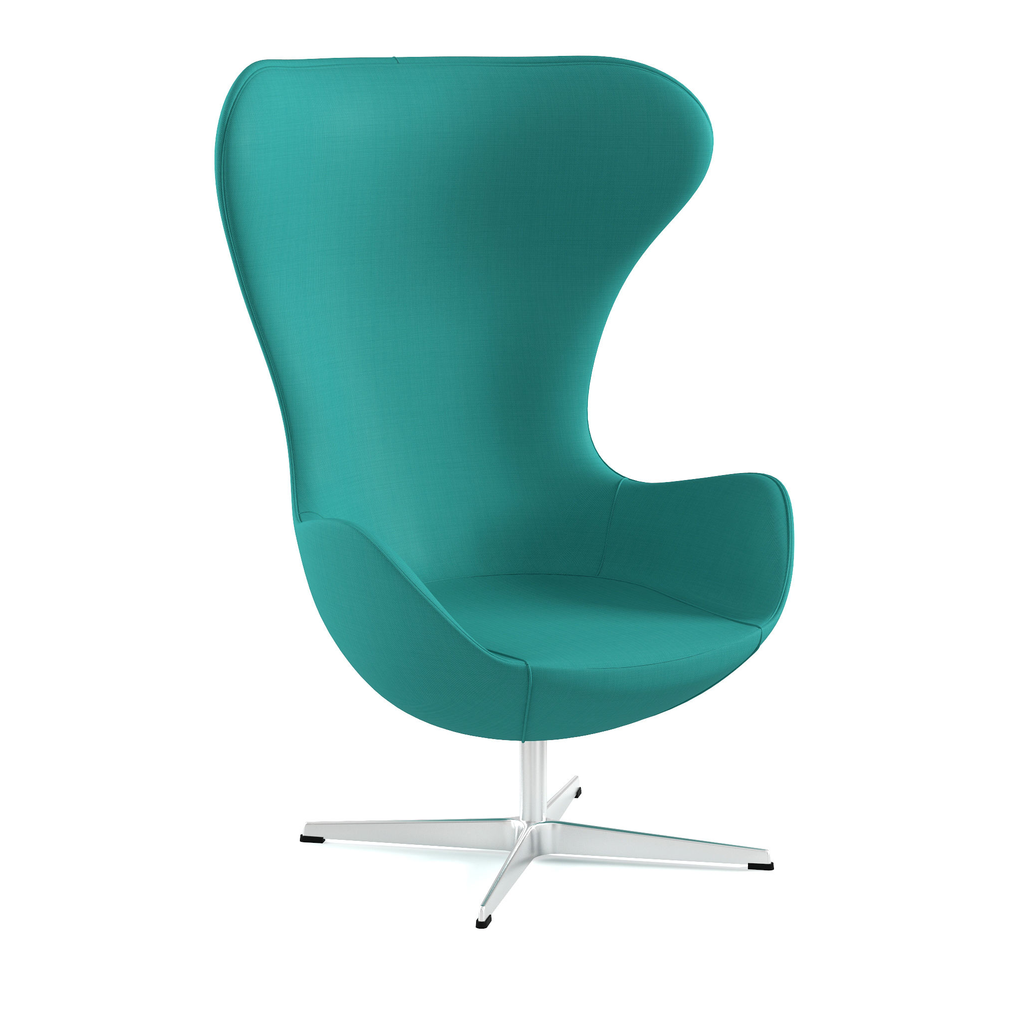 Charlotte-turquoise Ohrensessel Charlotte