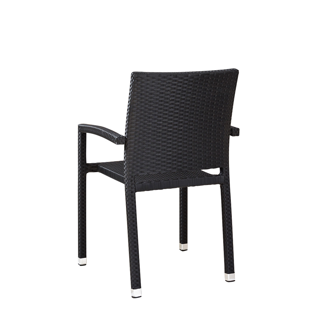 Gastronomie_Terrassenstuhl_Terrassenstuhl_Panama_black_seagrass_hinten_1000px