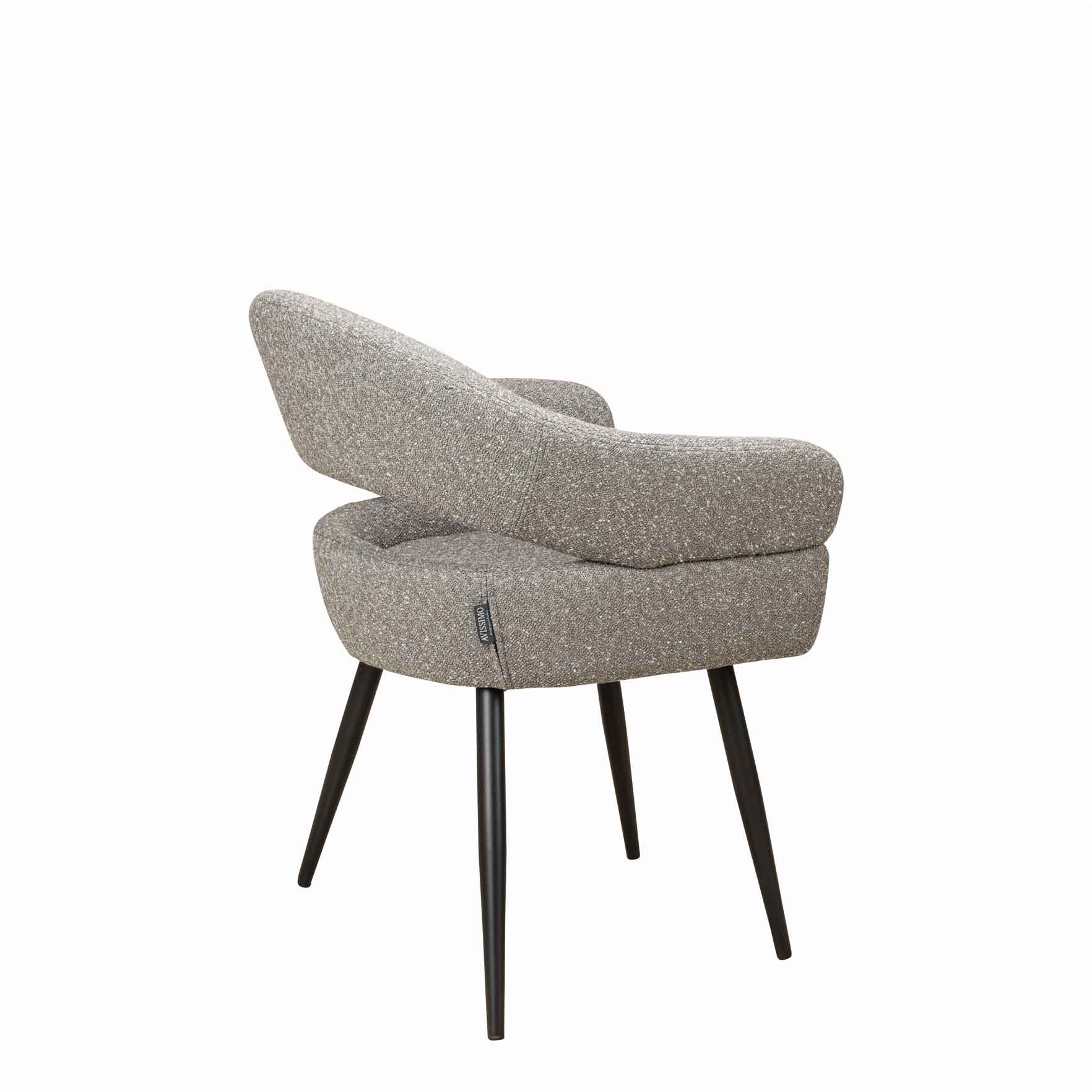 Livorno RHO 802 Indoorstuhl mit Armlehnen und Vollpolsterung – Rueckansicht rechts