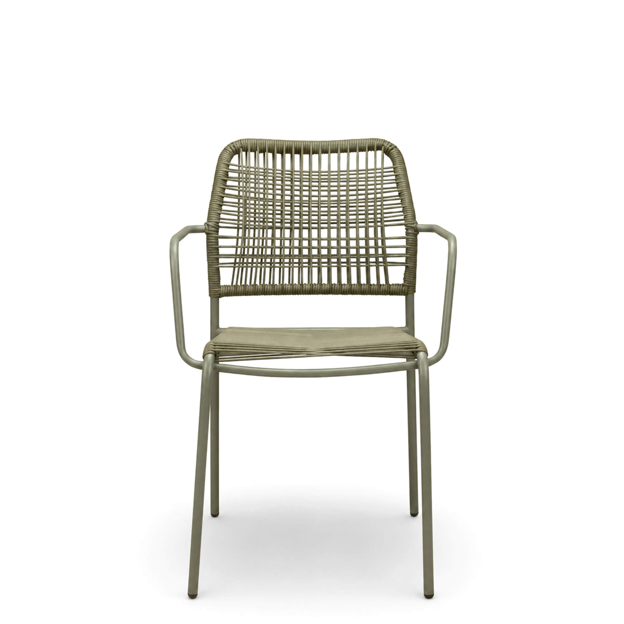 Gastronomiemoebel Outdoorstuehle Cordone green green - Frontal