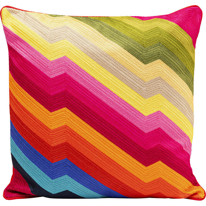 KARE-57224-700x700 Kissen Artistic Zig Zag 50x50cm