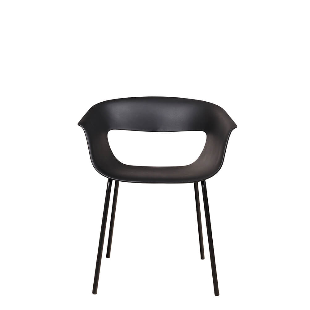 Gastronomiestuhl_Outdoor_Kunststoffstuhl_FOMA-F835-Black_31 Kunststoffstuhl FOMA F835 Black