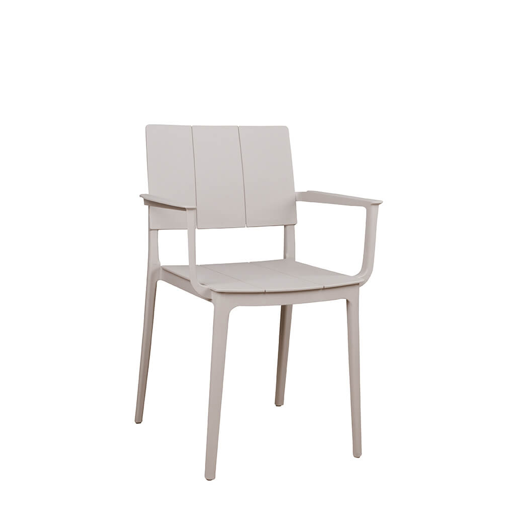 Kunststoffstuhl FOMA-1861 Light Grey