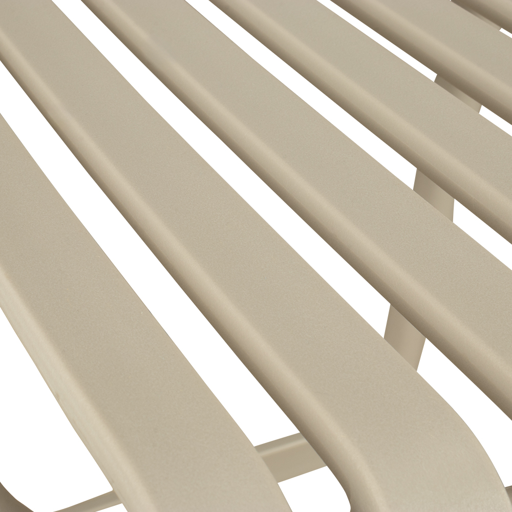 Foma-1821 Lightgrey Outdoortisch – Detail Sitzflaeche