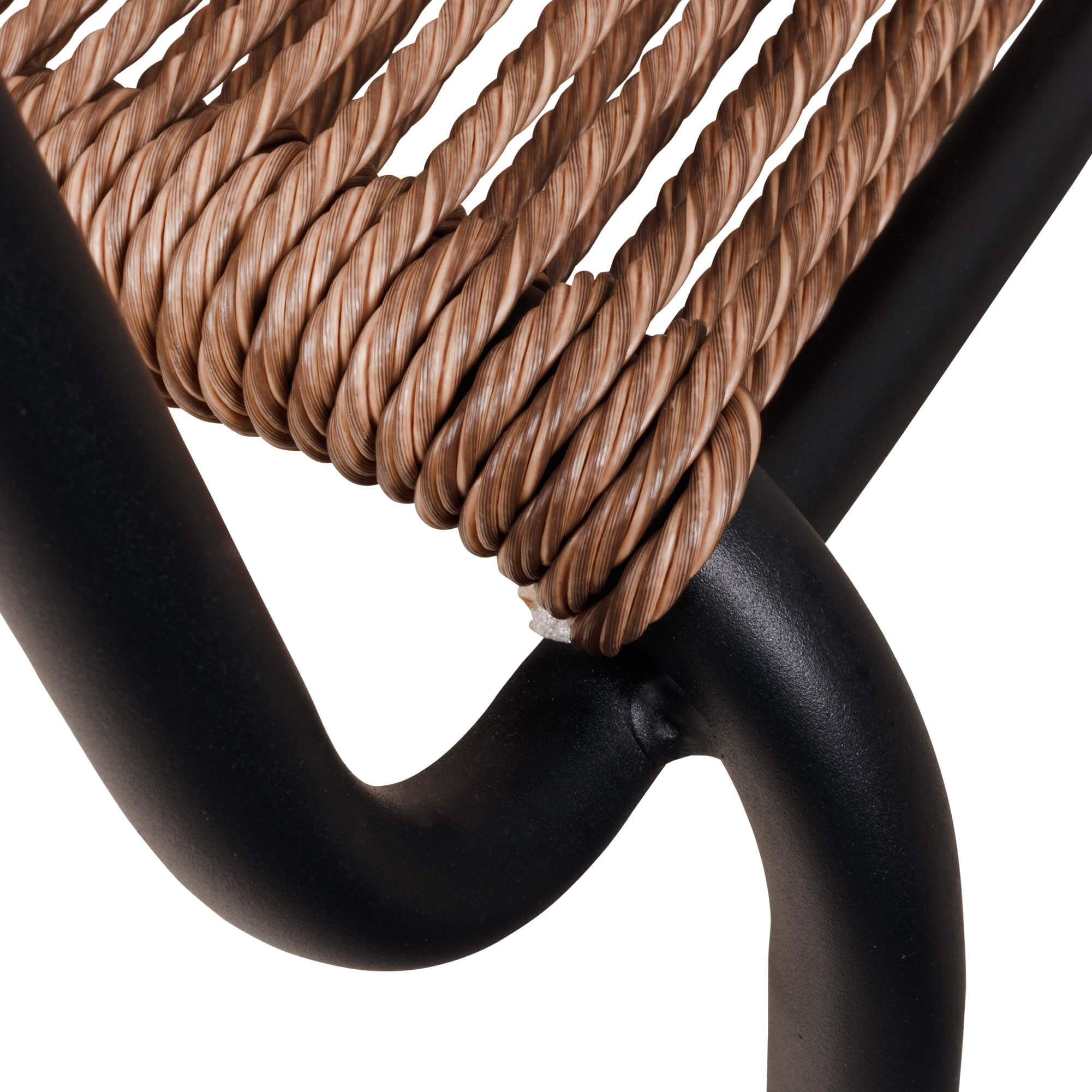 Gastronomiemoebel Outdoorstuehle Cordone Natur - Detail Geflecht