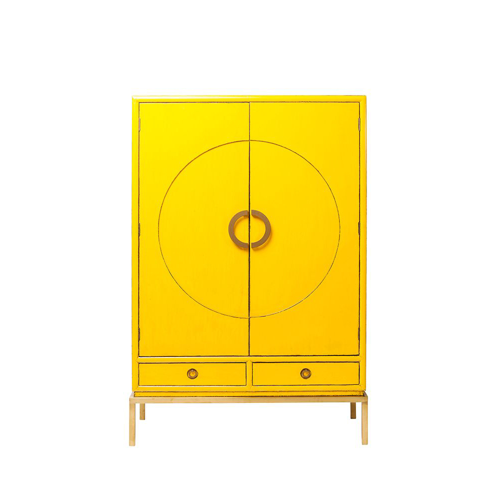 Kleiderschrank Disk Yellow