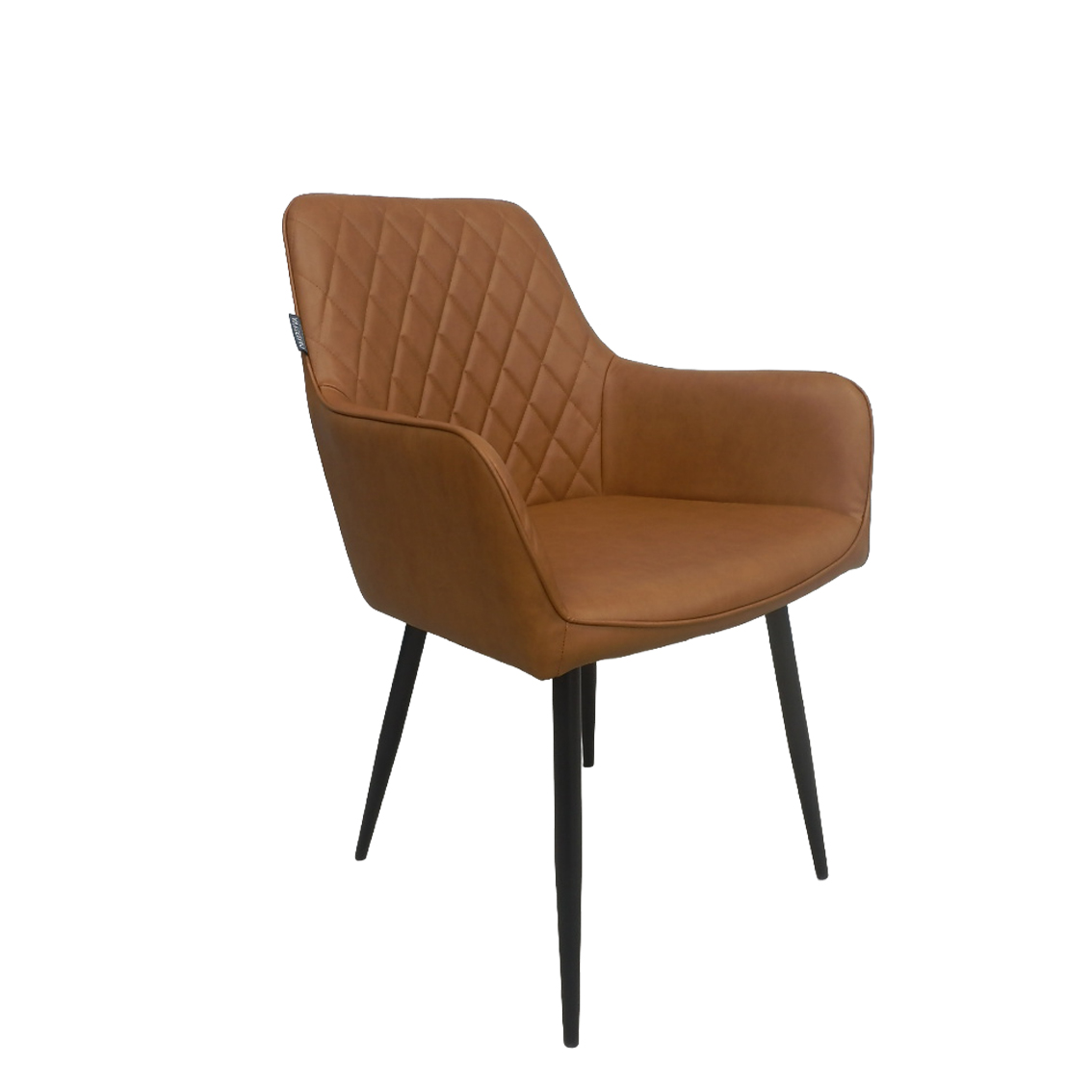 Polsterstuhl Okana Arm 107 D PU A 19 Brown