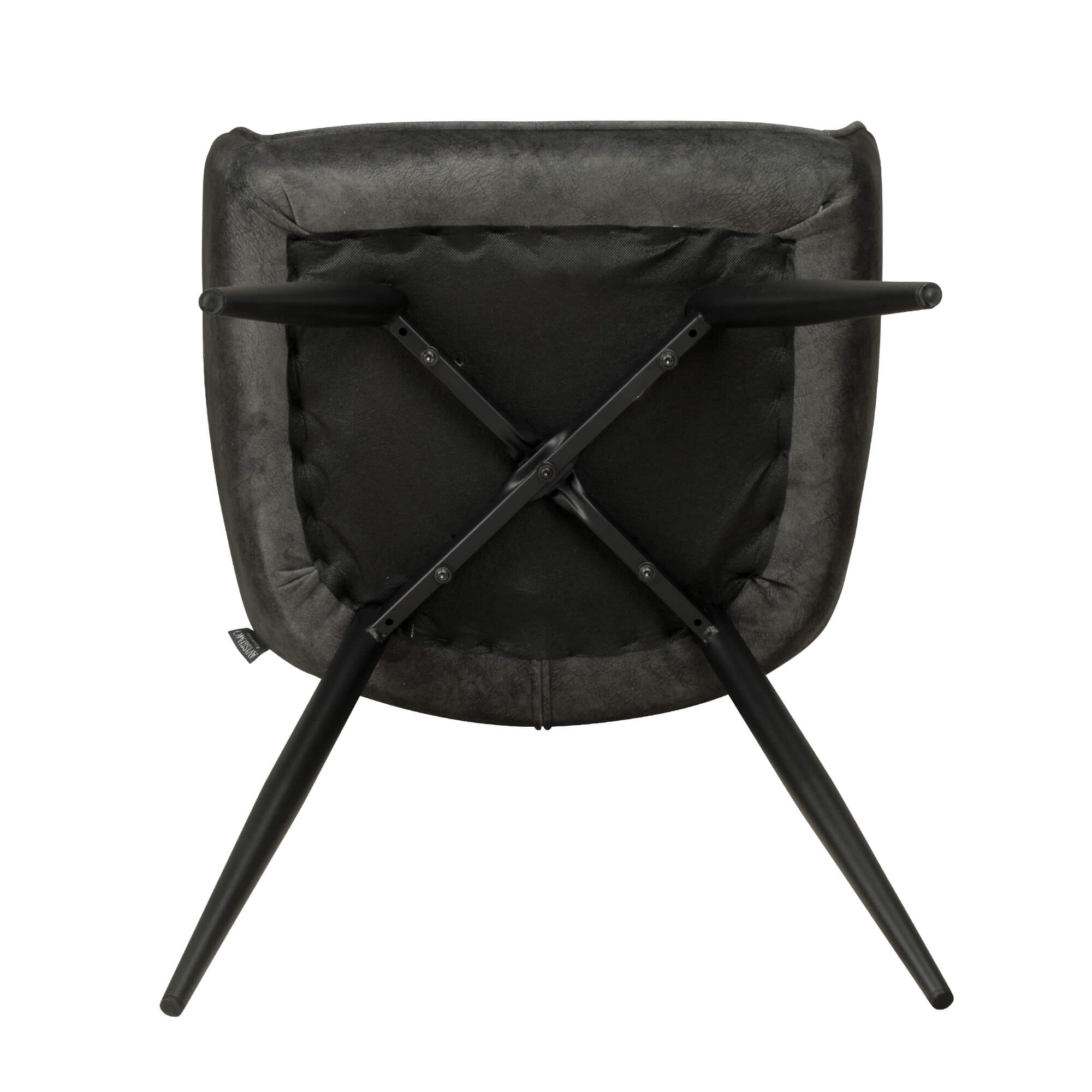 Gastronomiestuehle Polsterstuehle mit Armlehne Lenoro Marble 804 Velour - Gestell