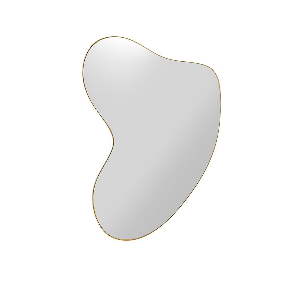 Wandspiegel Shape Brass 110x120cm