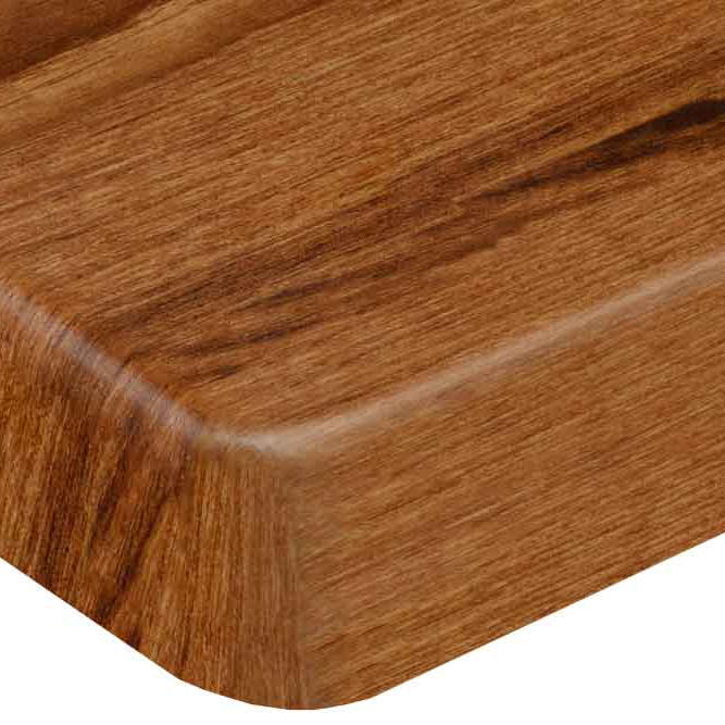Tischplatte_teak_Ausschnitt_heller Topalit Teak classicline