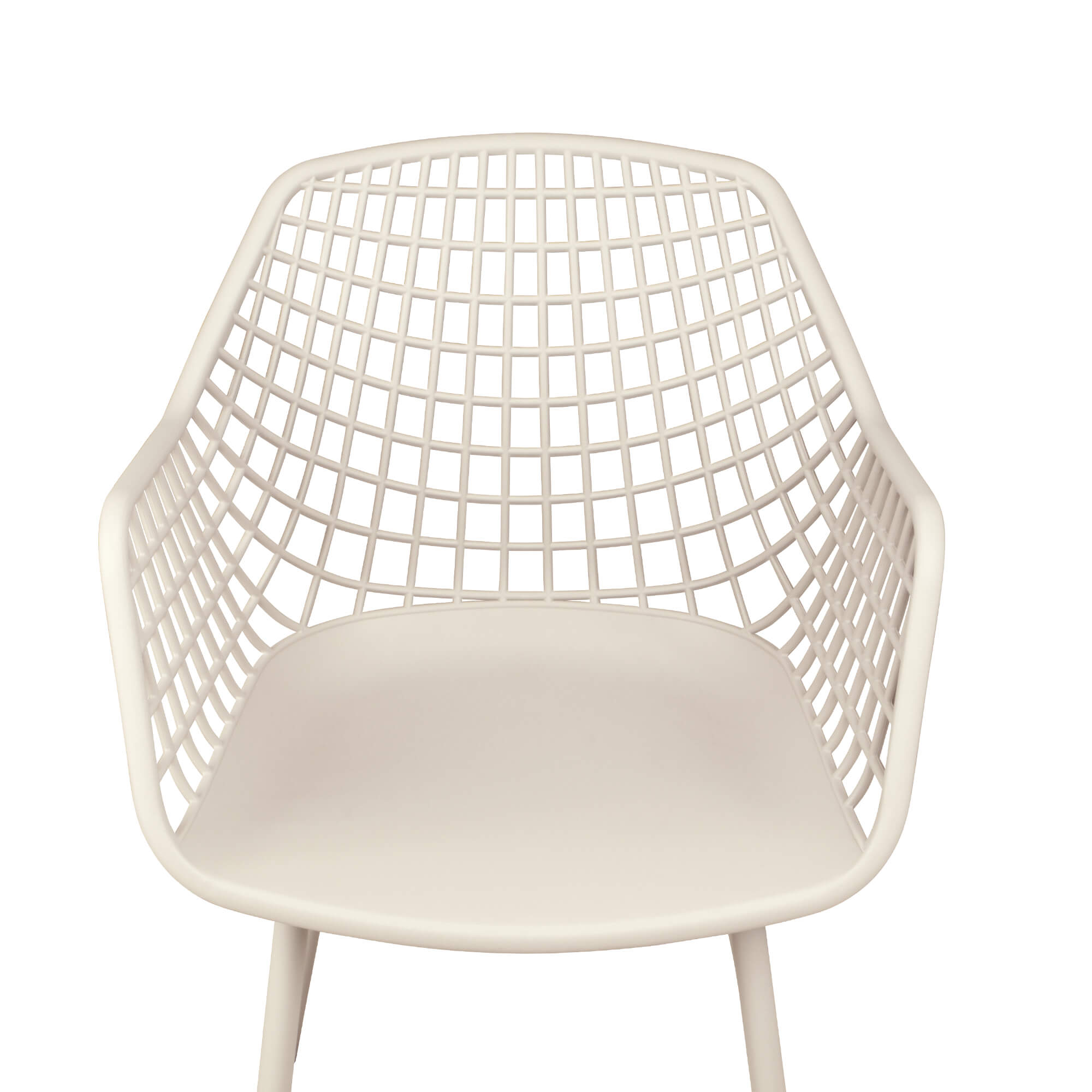 Gastronomiestuhl Outdoor Foma 1692 light-grey - Sitzschale