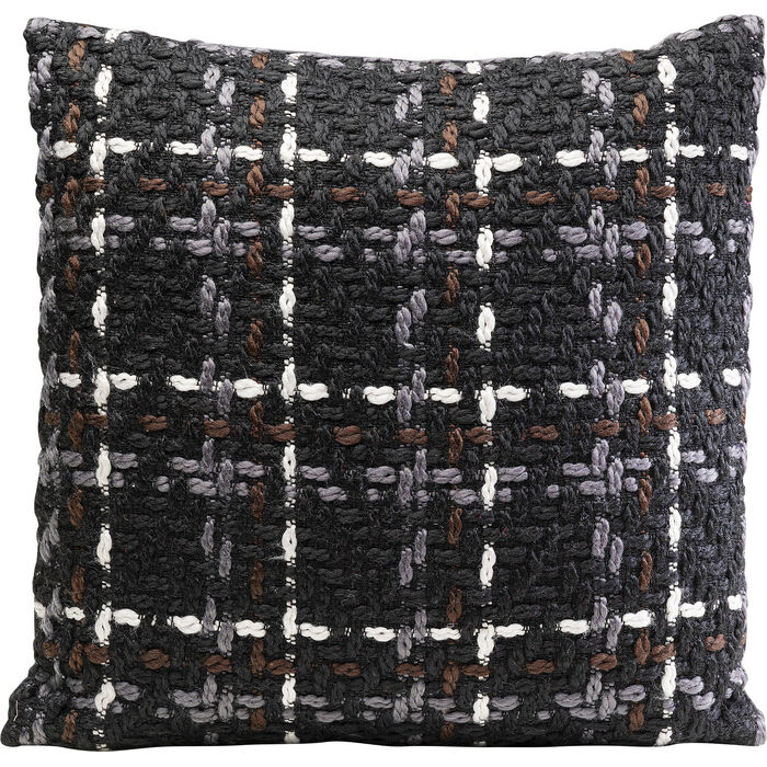 KARE-55970-700x700 Kissen Colorado Schwarz 45x45cm