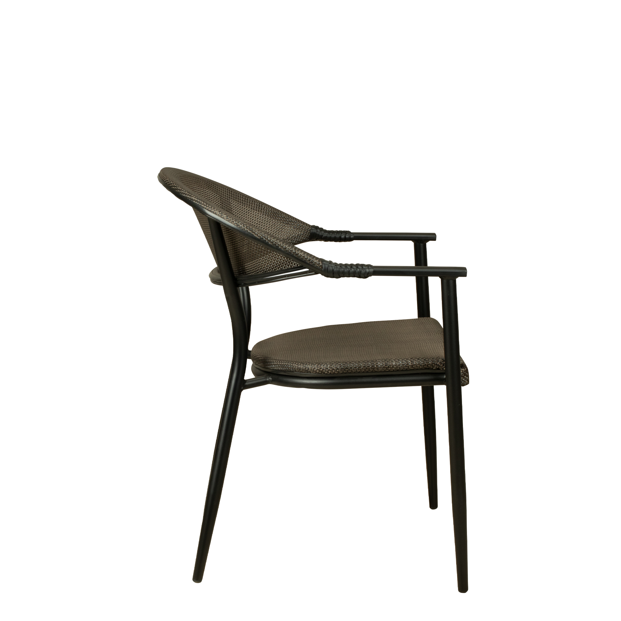 terrassenstuehle_gastronomie_spinaro_classic_seitenansicht Spinaro classic Outdoorstuhl mit Geflecht – Seitenansicht