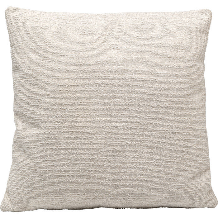 gastronomie_kissen_70x70cm_kat_1_individual Kissen Individual Kat. 1 70x70 cm in hellem Naturton mit fein strukturierter Stoffoberfläche – schlichtes, zeitloses Design, Frontansicht