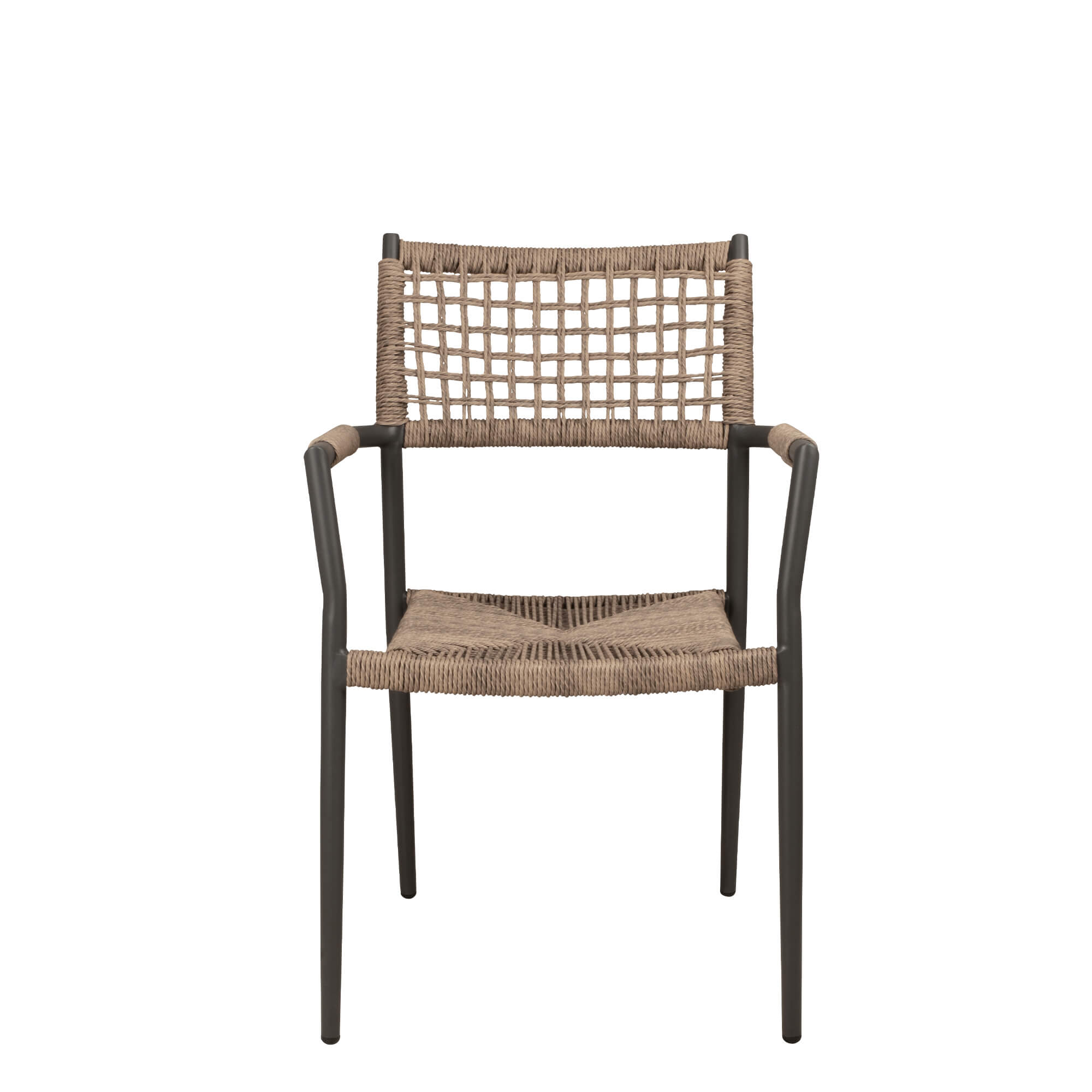 terrassenstuehle_gastronomie_sisson_wheat_frontal Sisson Wheat Outdoorstuhl mit Geflecht – Frontal