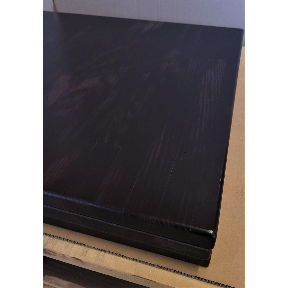 Massivholz-Tischplatte 30mm 70x70cm Wenge - Sonderposten