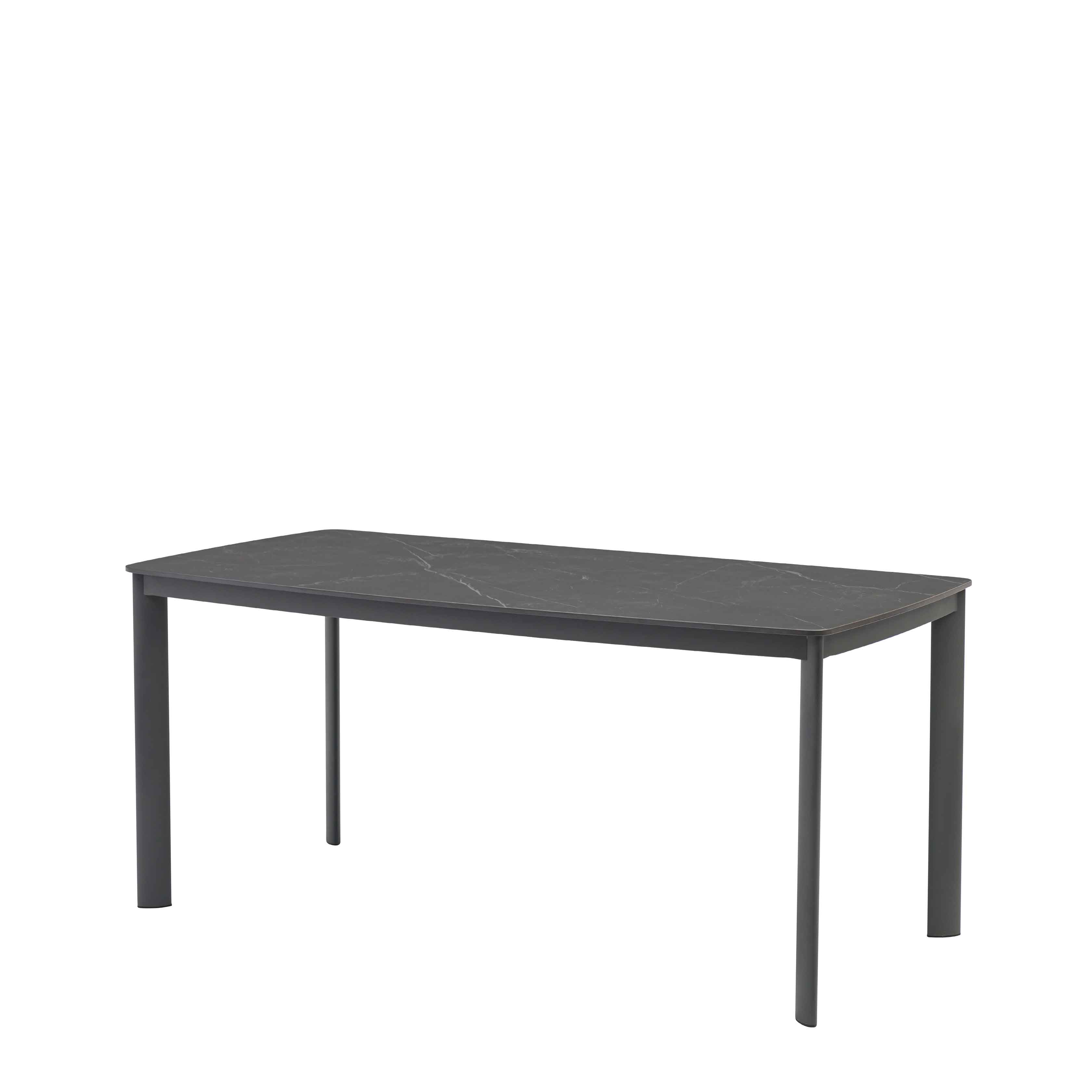 terrassenstuehle_gastronomie_beda_anthrazit_vorderansicht Beda Anthrazit Outdoortisch – Totalansicht