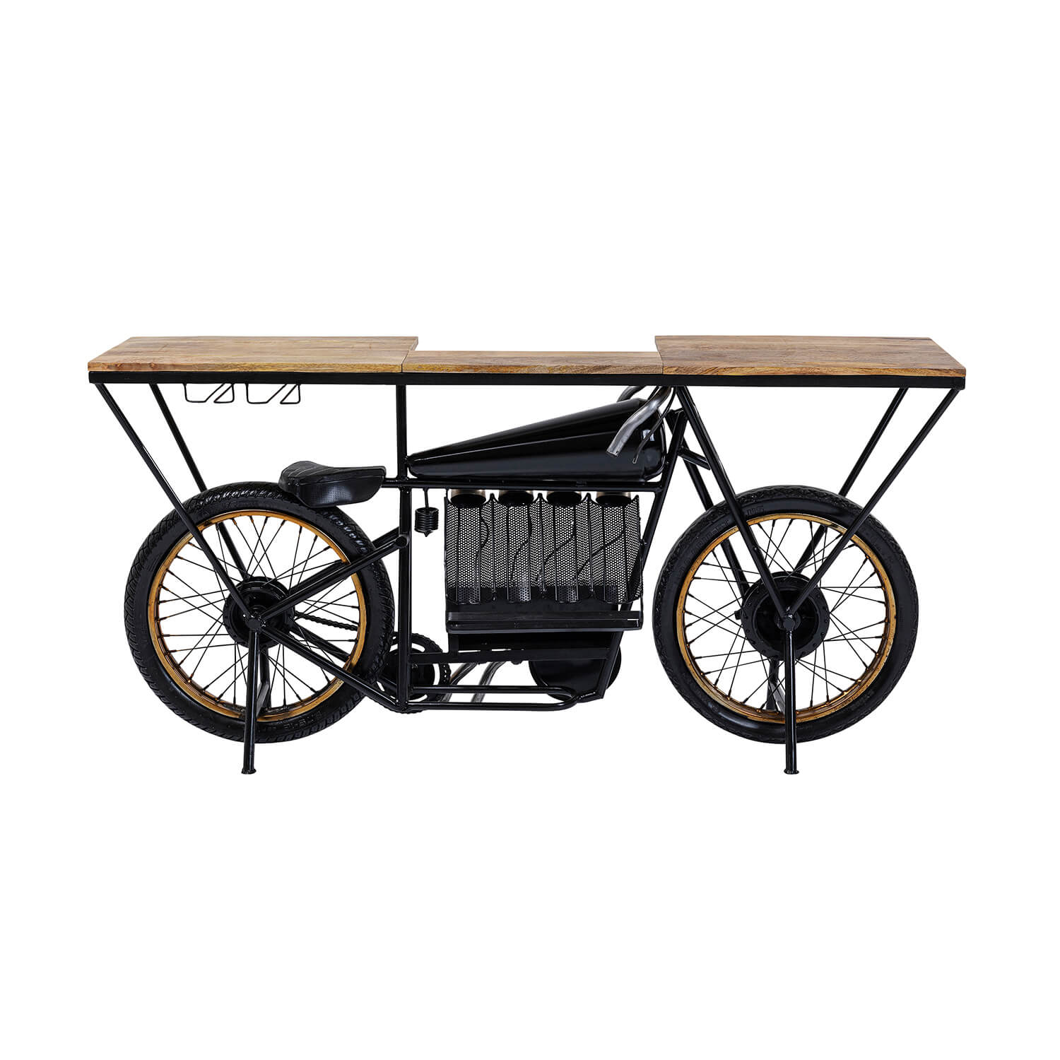 Konsole Motorbike Schwarz