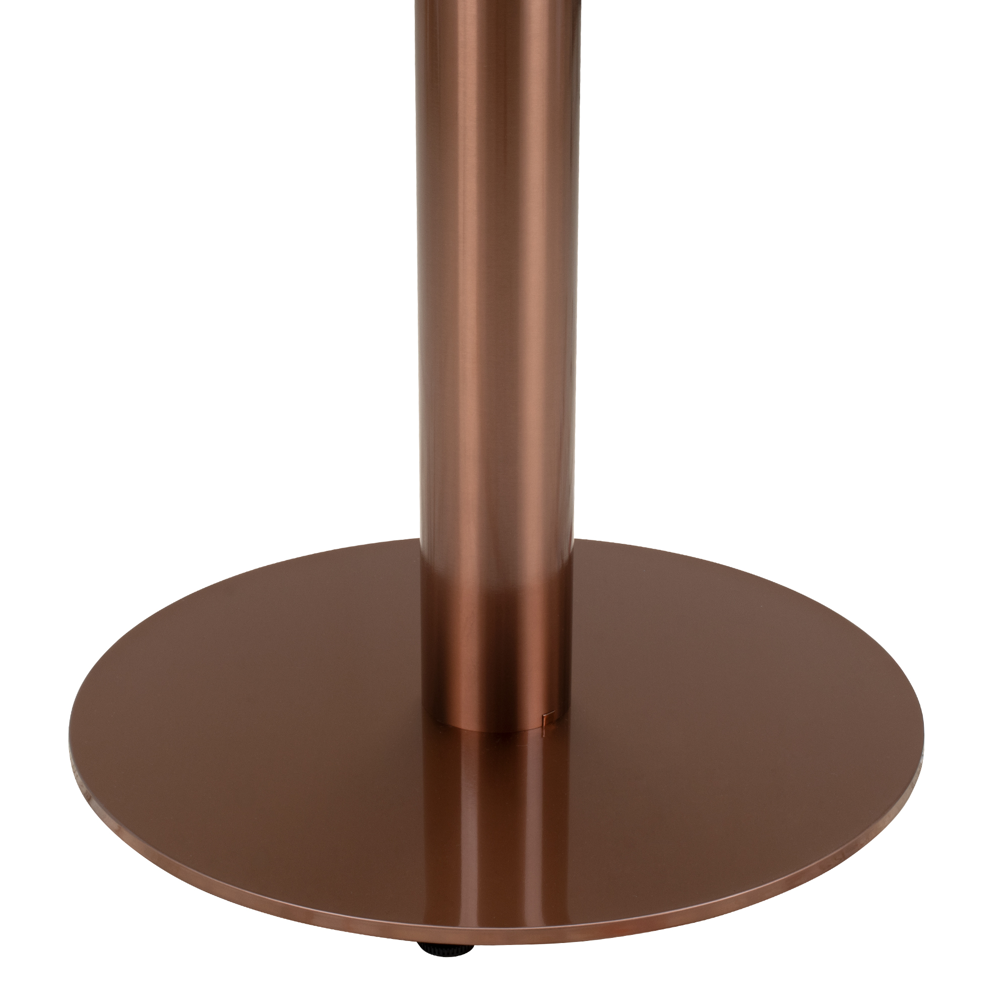 tischgestell_gastronomie_marino_copper_400_h_standfuß1 Marino Copper 400 H kupferfarbenes Tischgestell – Standfuß1