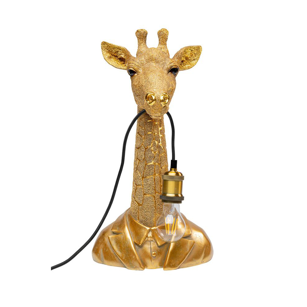 Tischleuchte Animal Giraffe Gold 50cm