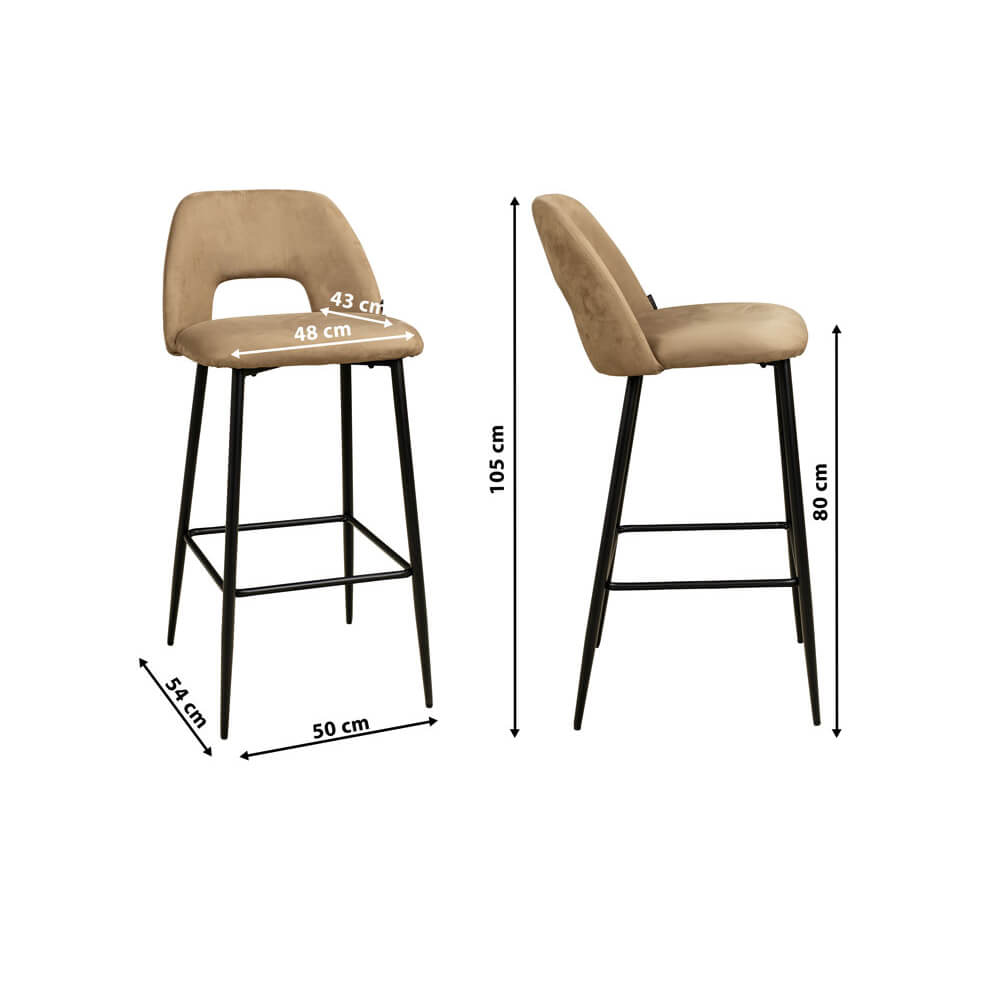 Barhocker USON Bar Hogan 33 Maße Barhocker USON Bar Hogan 33 Maße
