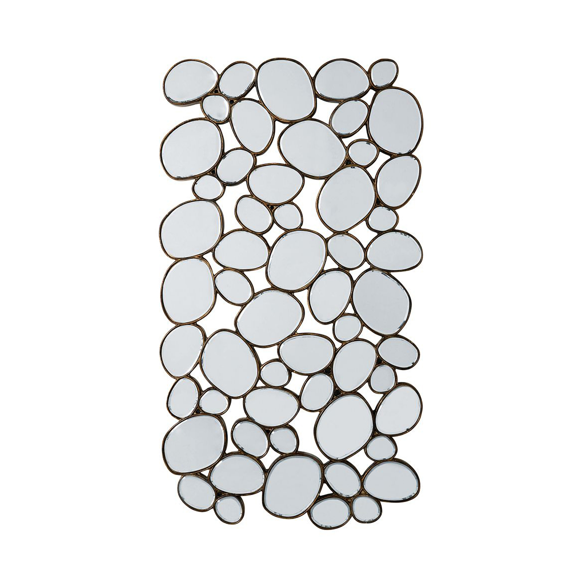 Spiegel Water Drops Copper 135x78