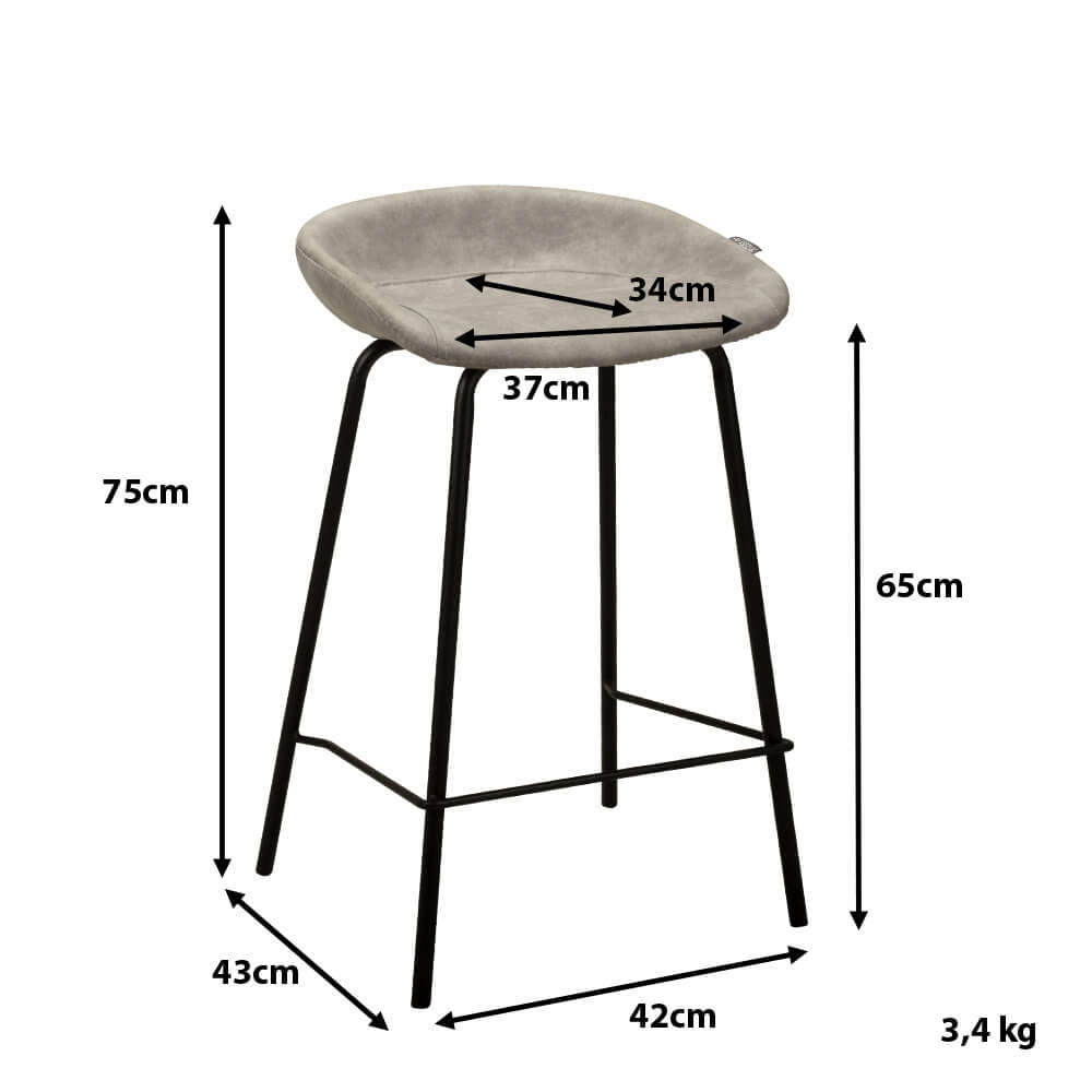 Barhocker Shy Bar Ma?e
