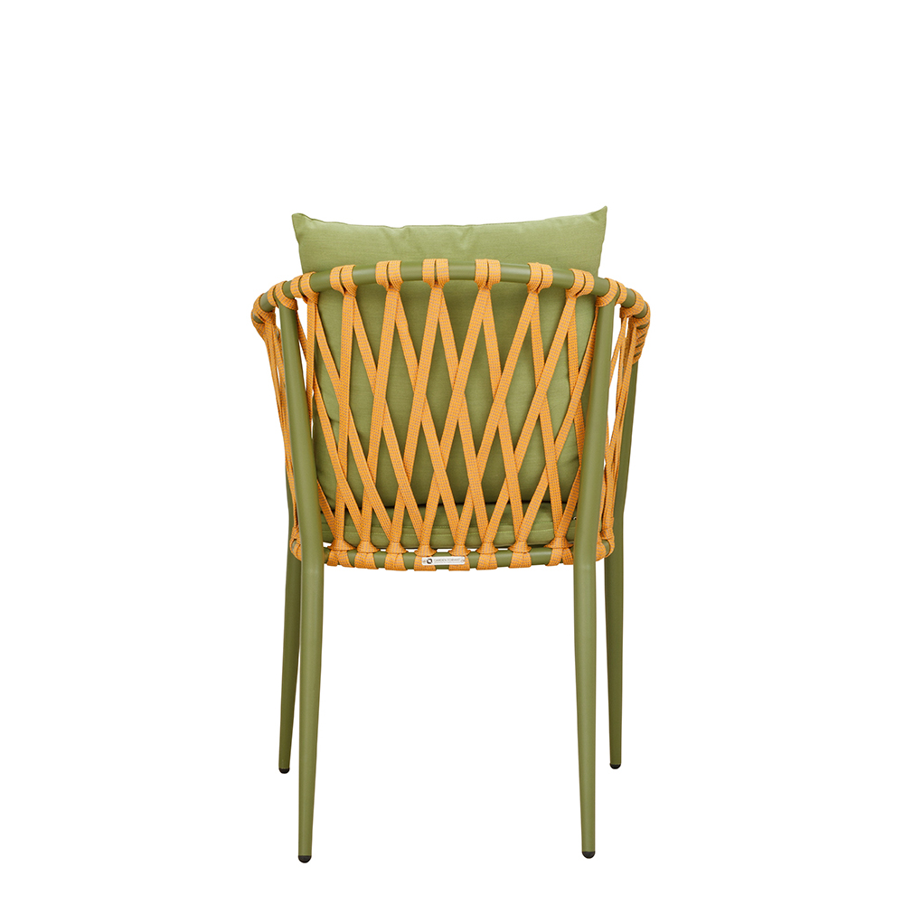 Gastronomie_Outdoorstuhl_Crosima-green-orange_hinten_1000px