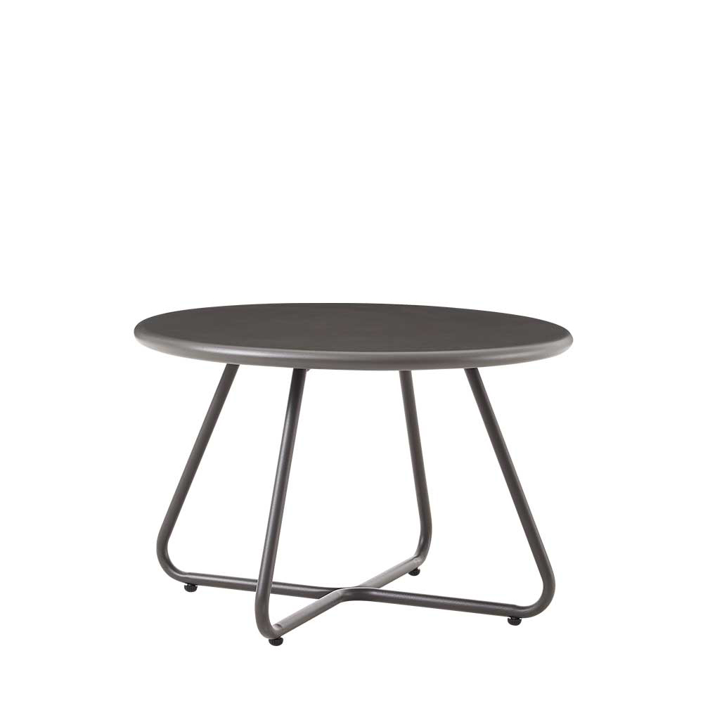 Gastronomie_Outdoorlounge_Kosma-taupe_Tisch Kosma Tisch Dark Grey/Taupe