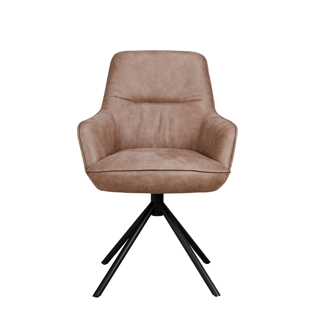 Restaurant-Polsterstuhl Eno-Arm frontal