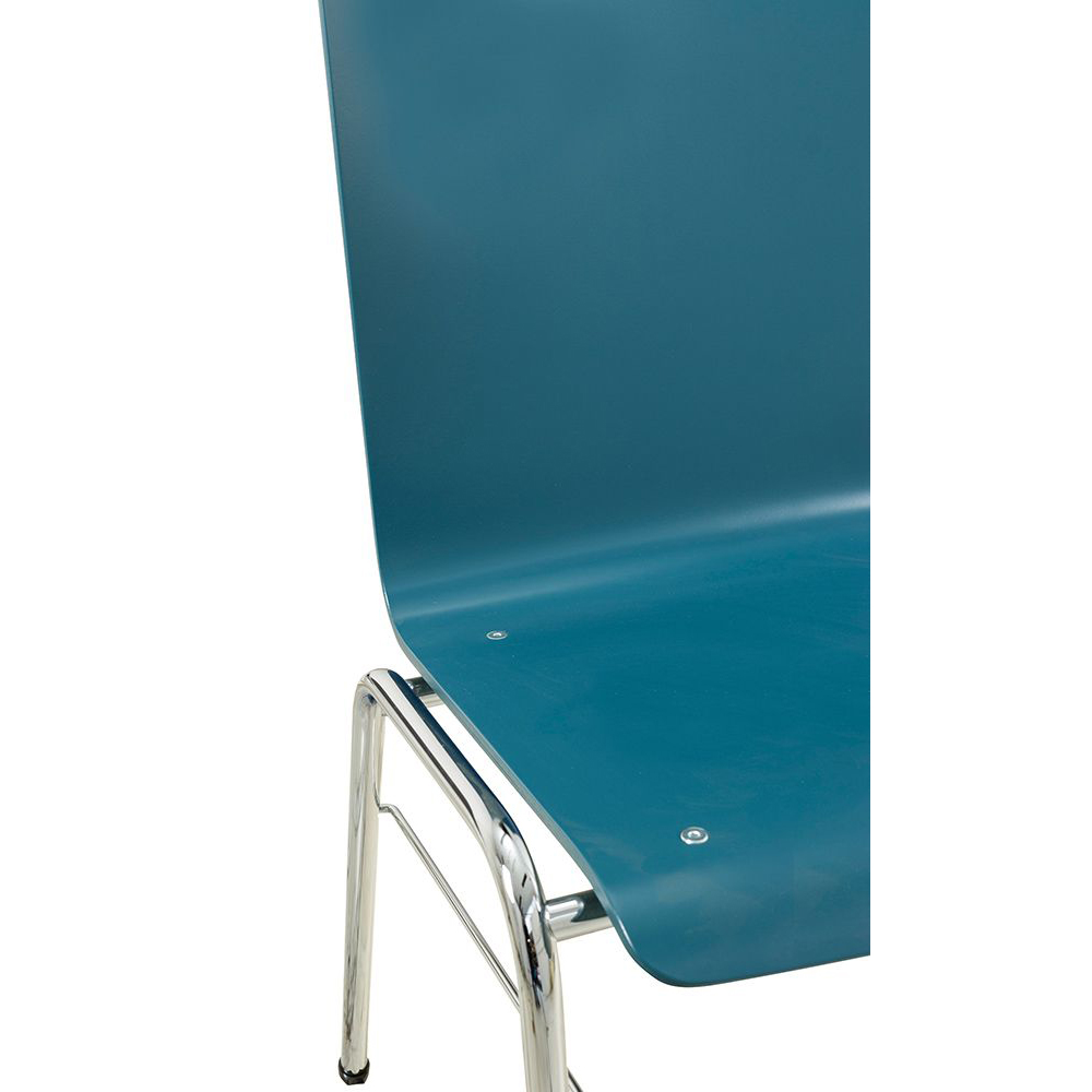 Konferenzstuhl Eruno-300 Buche natur, verchromtem Metallgestell, stapelbar Beizton: AZ3 (auf Anfrage) Detailansicht Sitzfläche