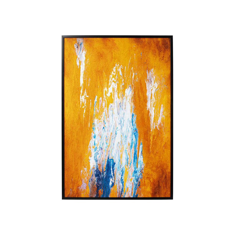 56241 Gerahmtes Bild Artistas Orange