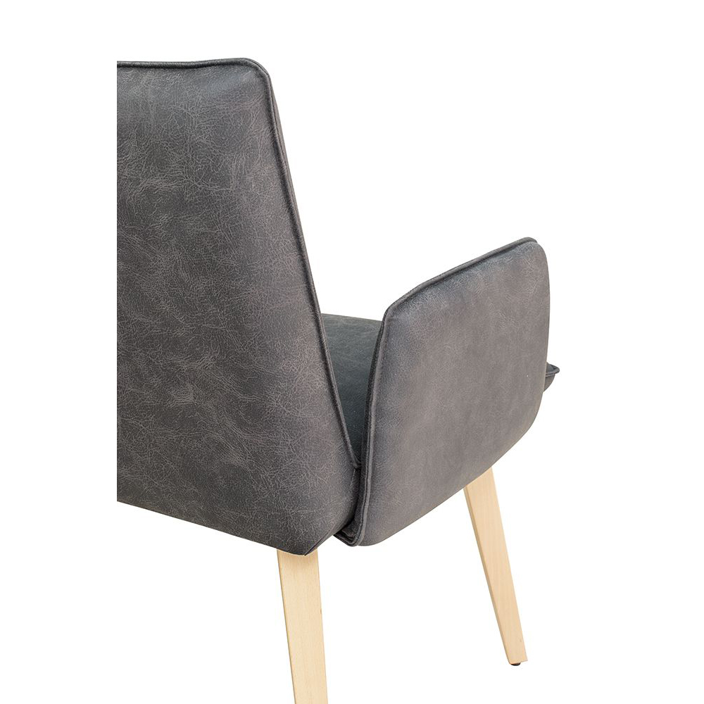 Beine: Buchenholz │ Beizton: Buche natur │ Bezug: Bulus 09