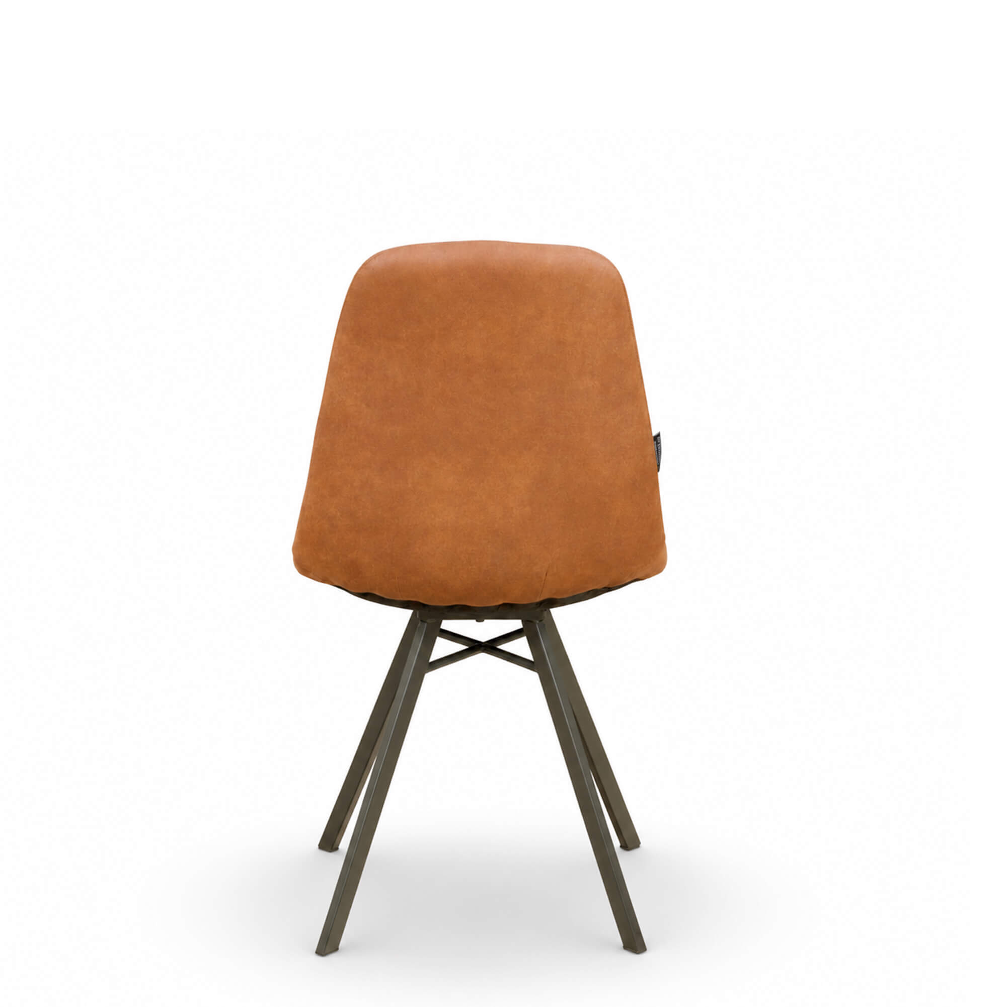 Gastronomiemoebel Polsterstuhl Jones Vintage brown - Rueckseite