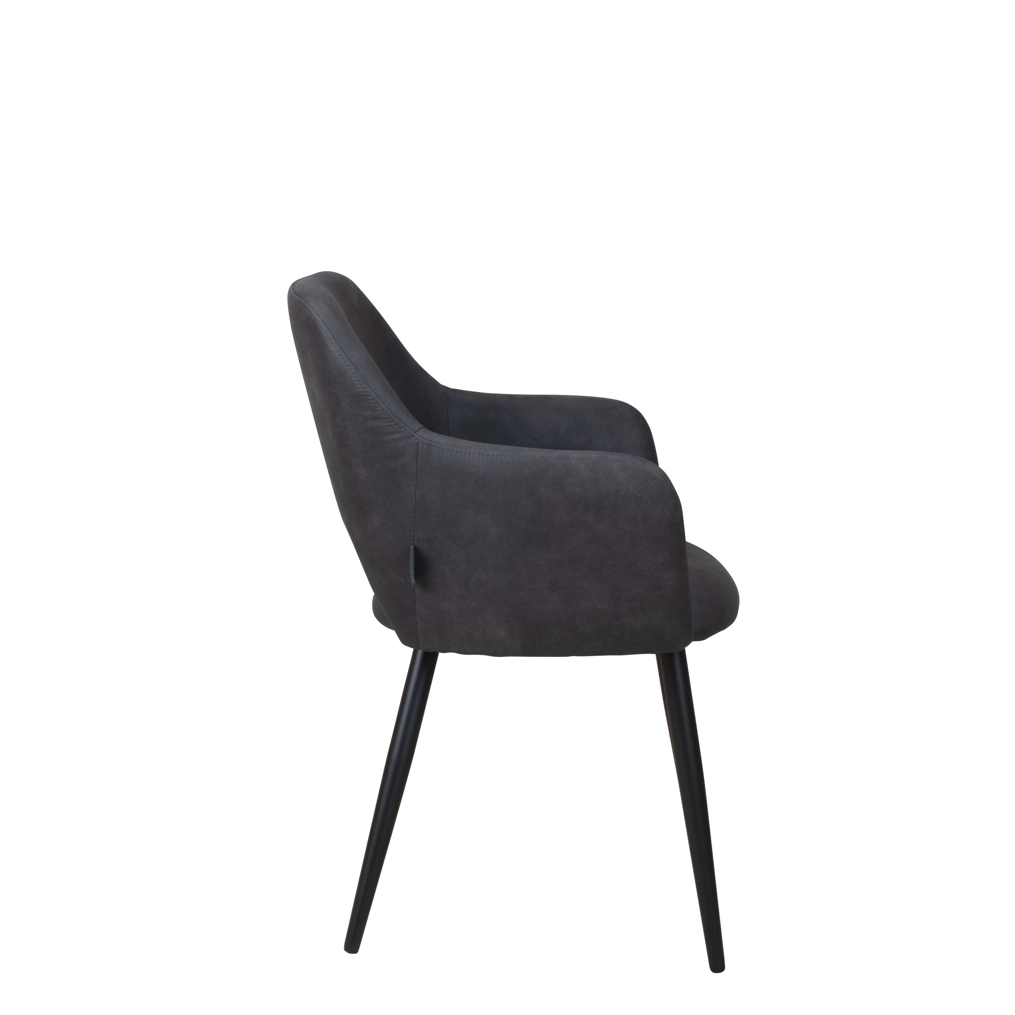 Uson Arm Yuma 16 Vollpolsterstuhl für Gastronomie – Seitenansicht