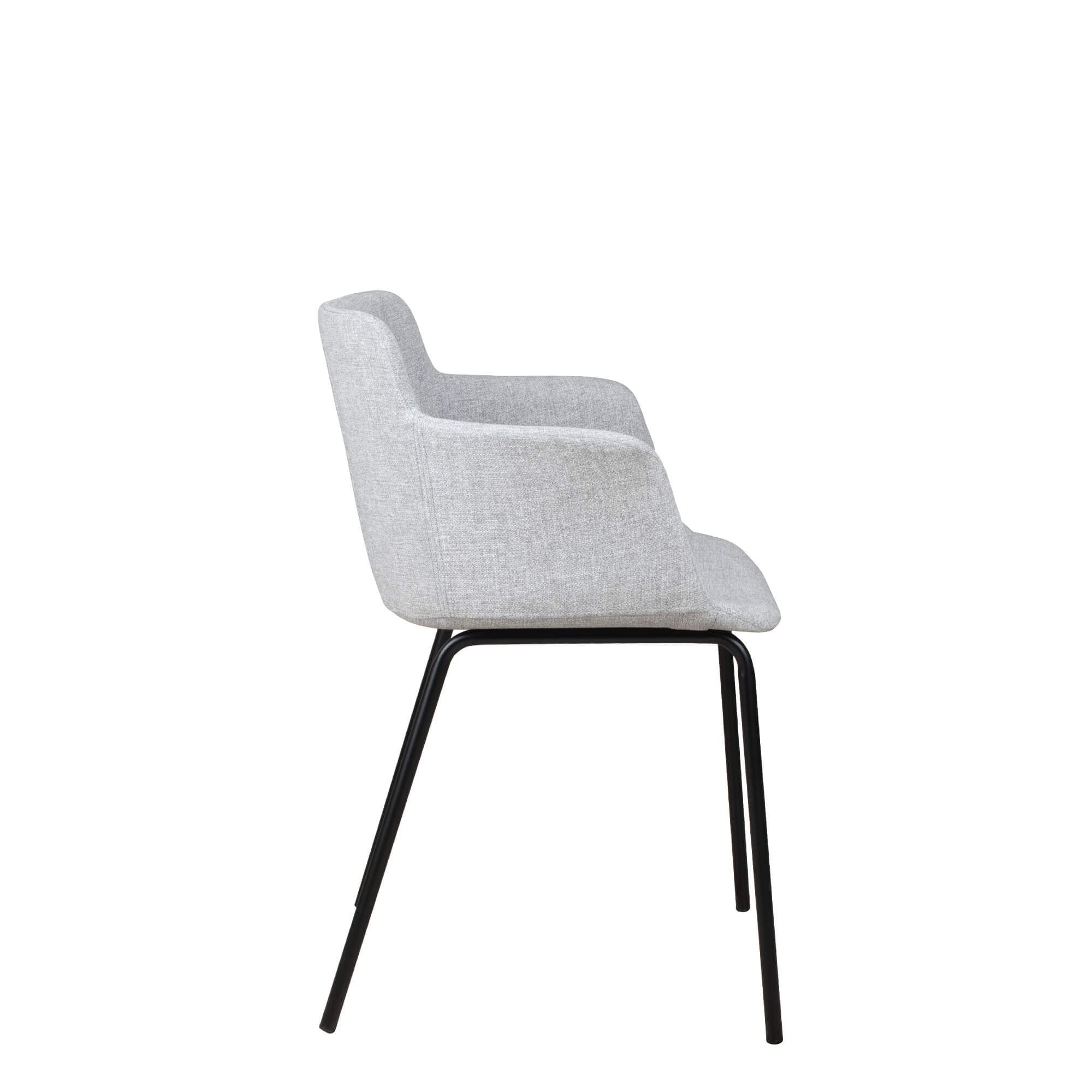 Foma 822 Vollpolsterstuhl für Gastronomie – Seitenansicht