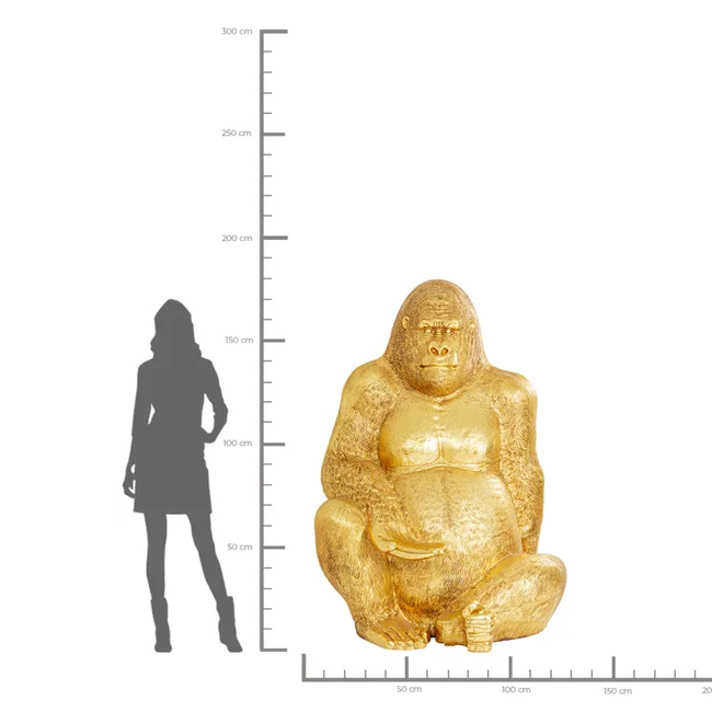 Deko-Figur_Gorilla-Gold-XL_3