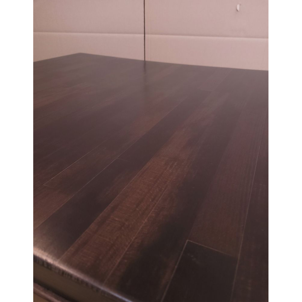 20230221_143219 Massivholz Tischplatte 40mm 80x80cm Wenge Sonderposten
