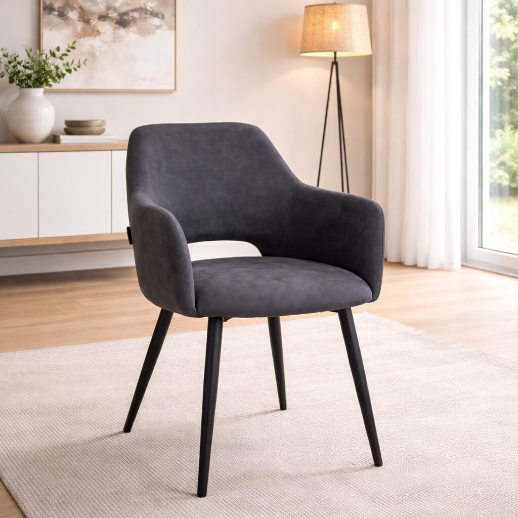 Uson Arm Yuma 16 Vollpolsterstuhl für Gastronomie – Milieubild Einzeln