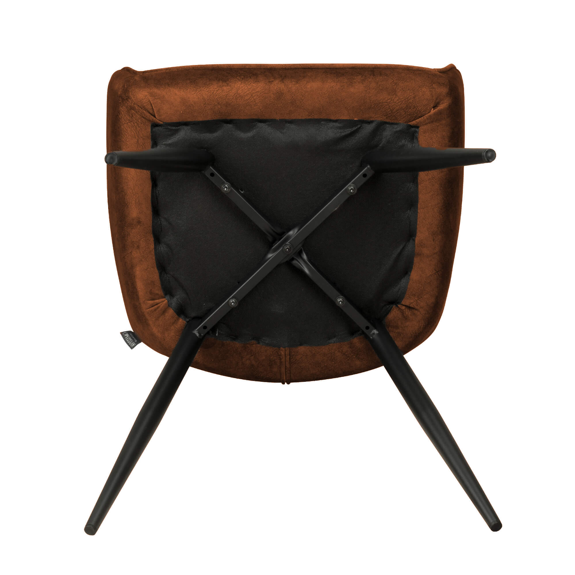 Gastronomiestuehle Polsterstuehle mit 4-Bein-Gestell Lenoro Marble 300 Velour - Gestell