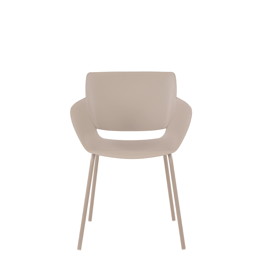Outdoorstuhl_FOMA-F863-light-grey_f Outdoorstuhl FOMA-F863 Light-Grey frontal