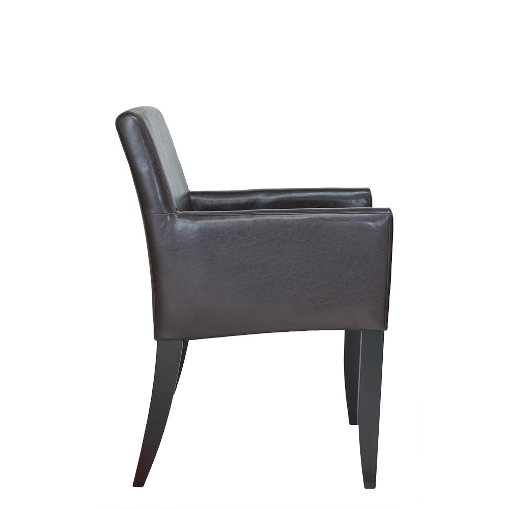 gastronomie-polsterstuhl-salvo-arm-_1 Beizton: Wenge/Bezug: MG-14